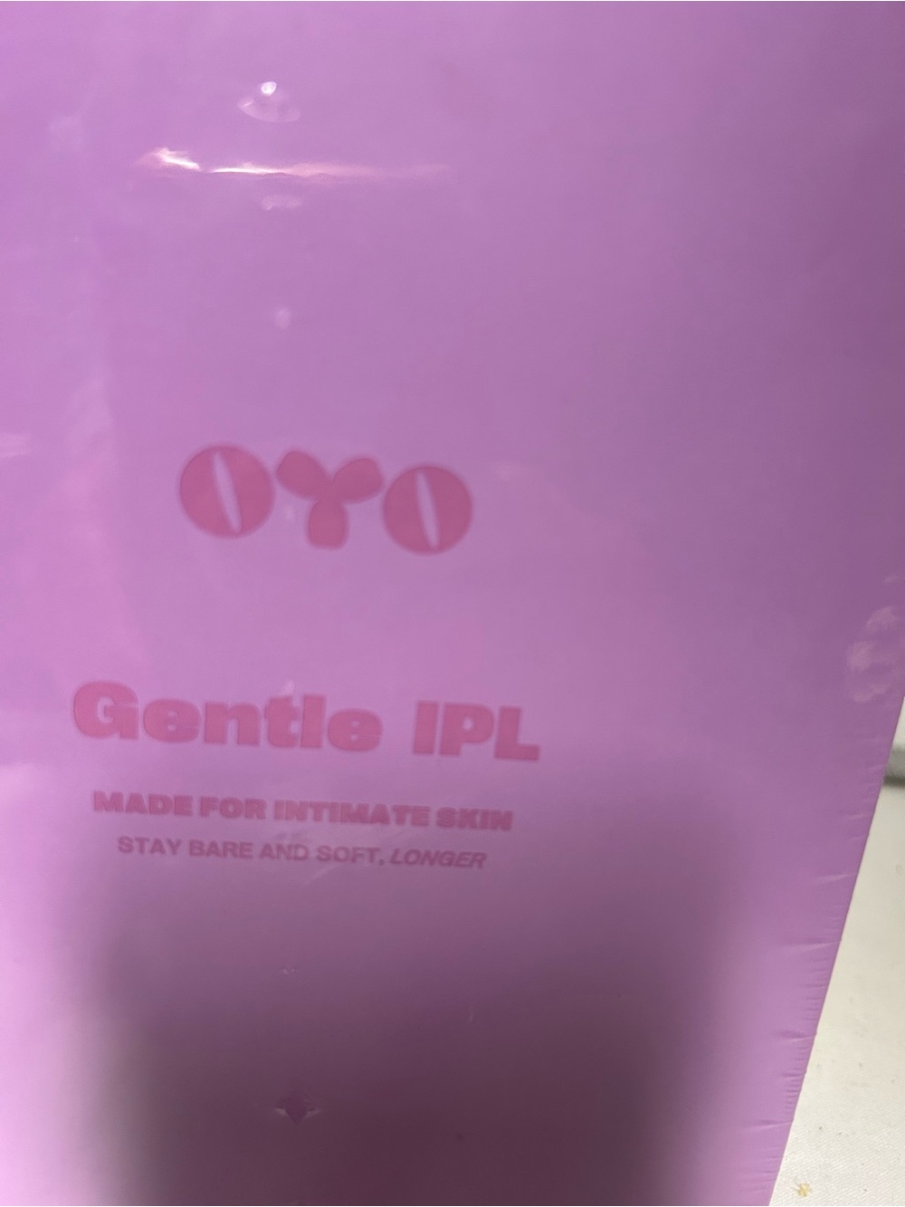 Gentle IPL Hair Removal Device — Pink
